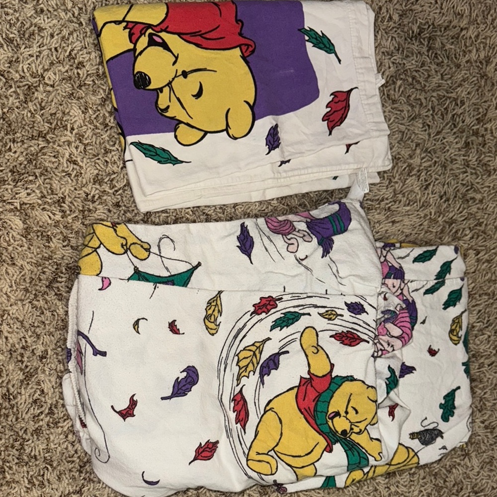 Winnie the Pooh Themed Bedding Set